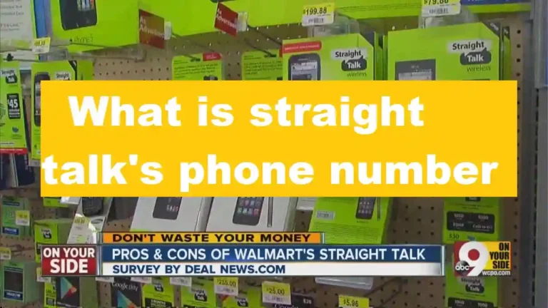 What is straight talk's phone number