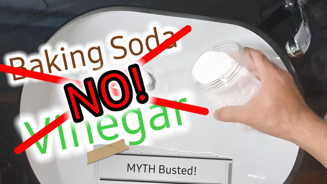 Never Use Baking Soda and Vinegar to Unclog a Drain